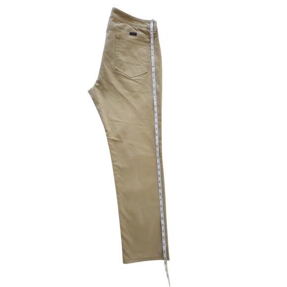 Untuckit Mens Tan Pants Straight Fit W34 L30 - Picture 5 of 10